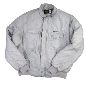 Vintage Swingster Michelin Tires Quilted Jacket